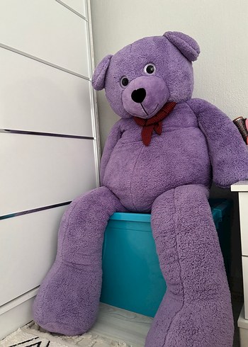 Mor Peluş Ayı Oyuncak
