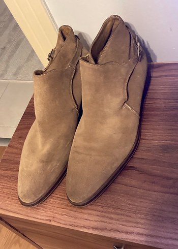 Bej Süet erkek çizme temiz - Görsel 2