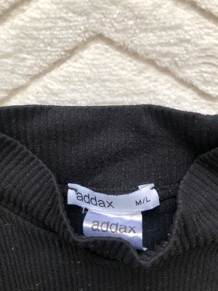 Siyah Kadın Boğazlı İnce Triko Kazak - Görsel 2