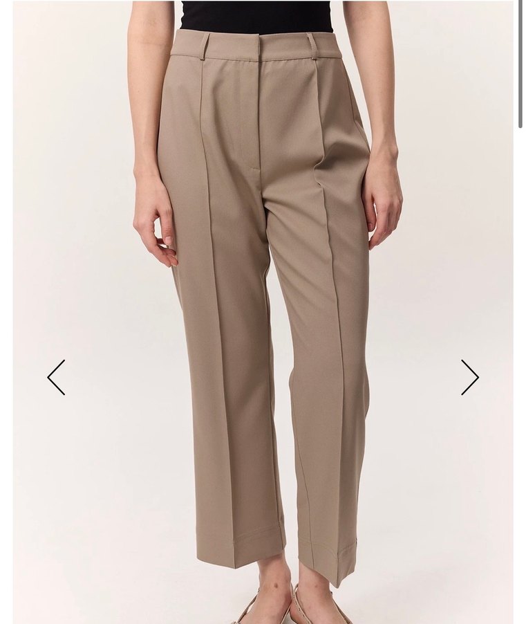 Midi Kadın Kumaş Pantolon - Görsel 2