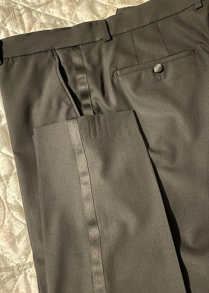 Network Black 0 yün Smokin Takım - Görsel 5