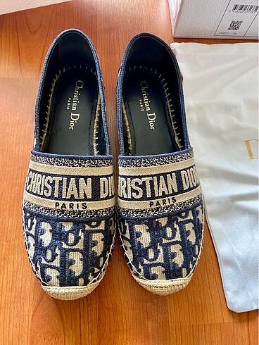 Christian Dior Granville Espadril blue