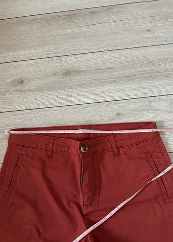 Kiremit Rengi Kadın Mini Pamuklu Şort - Görsel 2