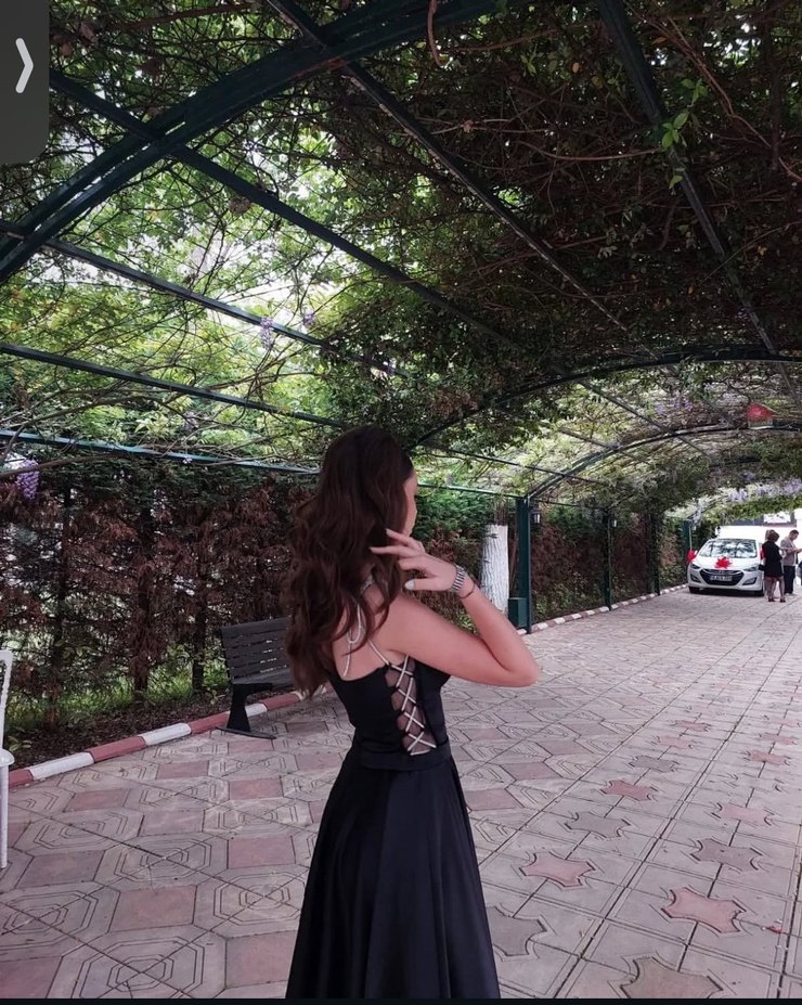 Siyah Straplez Işıltılı Bağlama Askılı Midi Elbise - Görsel 3