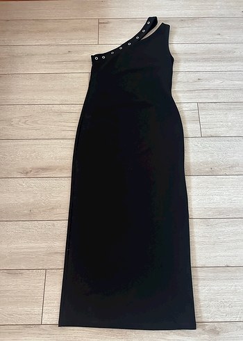 Koton Omuz Detaylı Uzun Elbise - Görsel 2