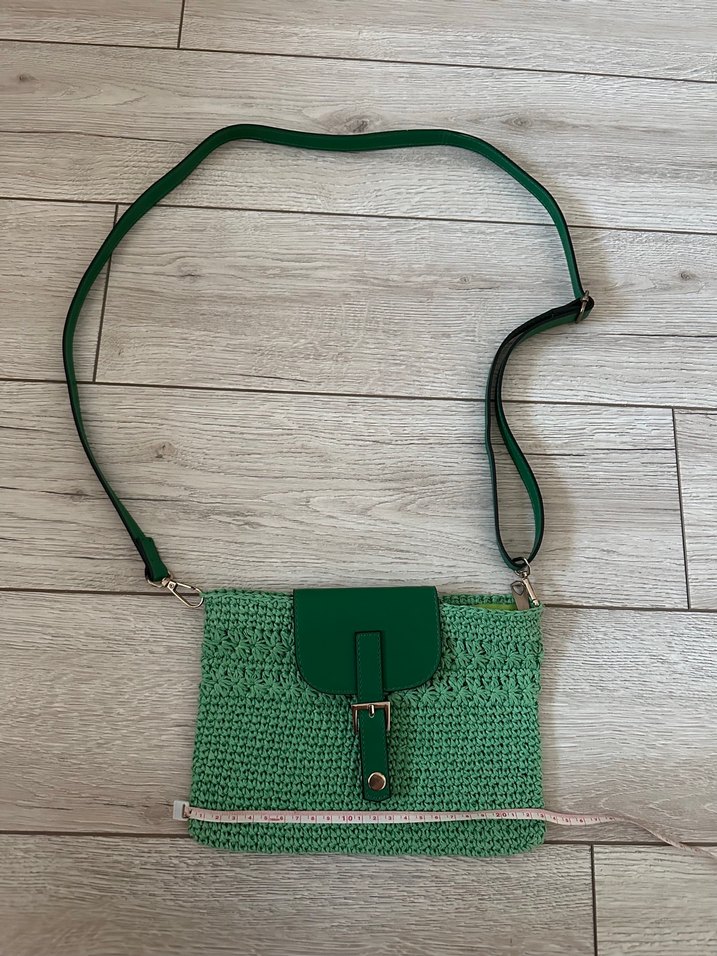 Kağıt İpten Örgü Çanta - Görsel 2