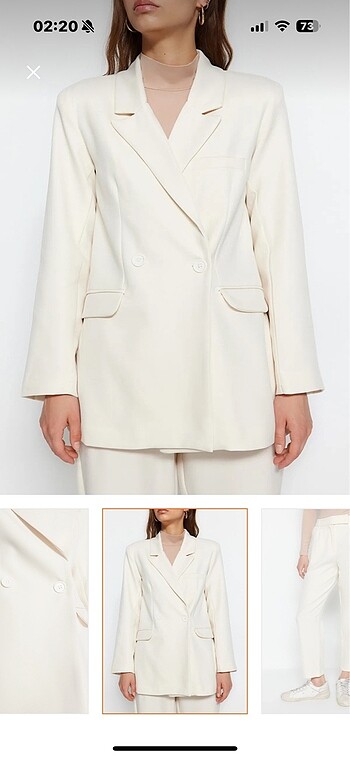 Blazer pantolon takım