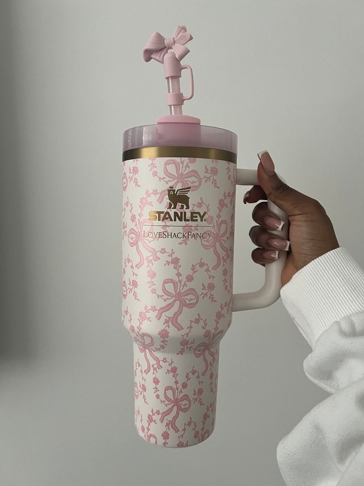 Stanley Pastel Pembe Çocuk Termos Bardak - Görsel 3