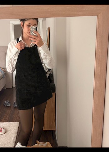 Milla kadife salopet - Görsel 4