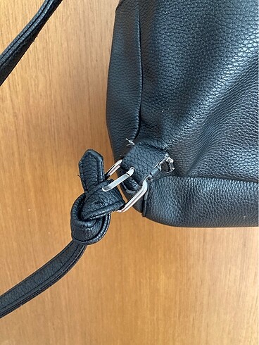  Beden siyah Renk Stradivarius sırt çantası
