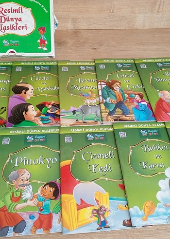Beden 3.sınıf resimli dünya klasikleri 10 kitap