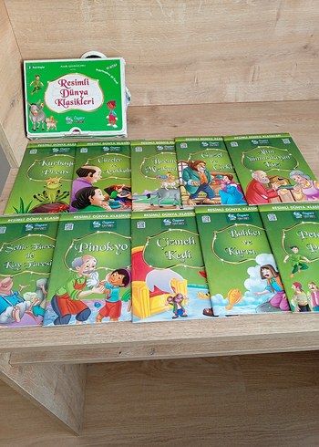 3.sınıf resimli dünya klasikleri 10 kitap
