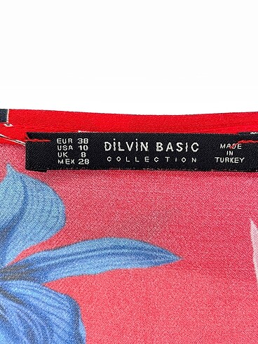 38 Beden kırmızı Renk Dilvin Uzun Tulum %70 İndirimli.