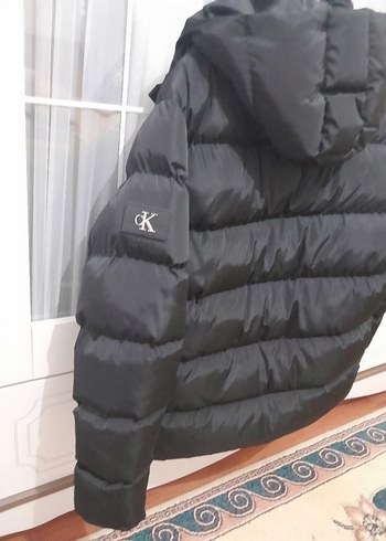 Siyah Şişme Erkek Mont - Görsel 4