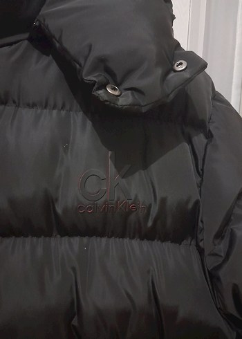 Siyah Şişme Erkek Mont - Görsel 2