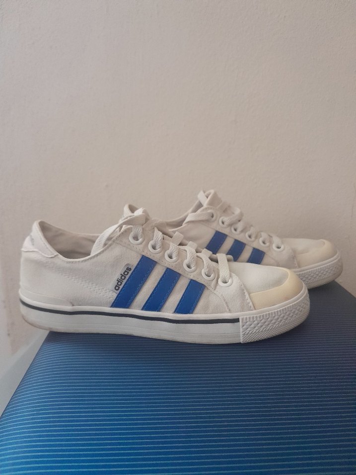 Kadın Beyaz Bağcıklı Spor Ayakkabı - Görsel 2