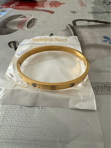Cartier Çelik taşlı cartier bileklik