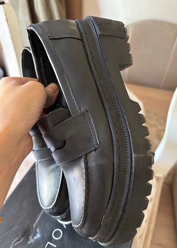 Siyah Loafer Ayakkabı - Görsel 3