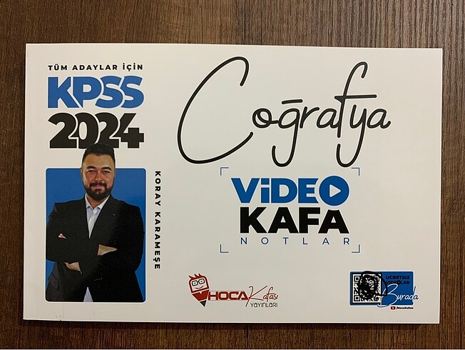 Coğrafya 2024 KPSS Konu Anlatımlı Hoca Kafası