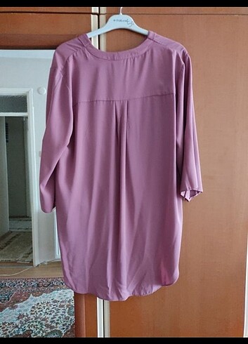 xl Beden mor Renk Şık gömlek