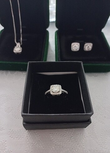 Zen Diamond Mozanit Pırlanta Set