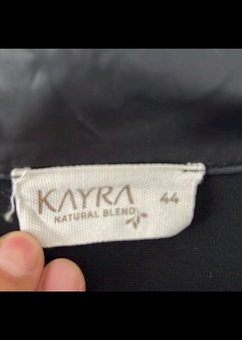 44 Beden Siyah Fermuarlı Yüksek Yakalı Kadın Sweatshirt