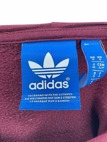 s Beden bordo Renk Adidas Sweatshirt %70 İndirimli.