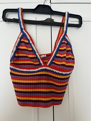 Zara Renkli top