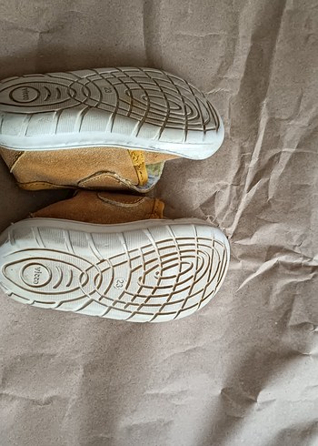 Sarı Erkek Bebek İlk Adım Ayakkabısı - Görsel 2