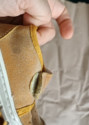 Sarı Erkek Bebek İlk Adım Ayakkabısı - Görsel 6