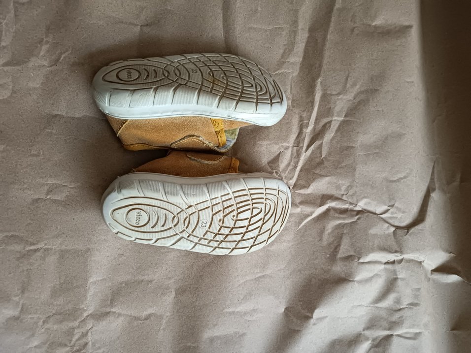 Sarı Erkek Bebek İlk Adım Ayakkabısı - Görsel 2