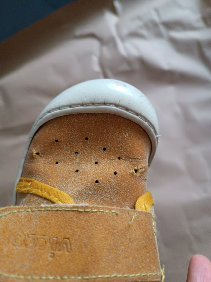 Sarı Erkek Bebek İlk Adım Ayakkabısı - Görsel 4