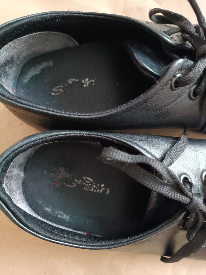 Siyah Kadın Gotik Dolgu Topuk Ayakkabı - Görsel 5