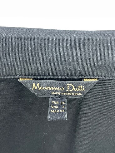 36 Beden siyah Renk Massimo Dutti Ceket %70 İndirimli.
