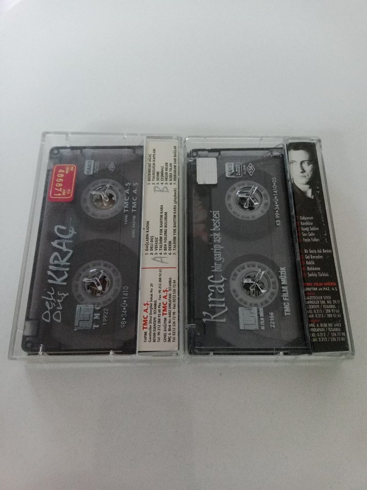 Kıraç Kaset Seti - Deli Düş & Bir Garip Aşk Bestesi - Görsel 2