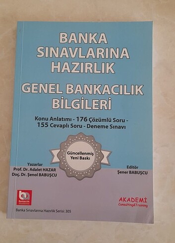 Akademi Banka Sınavların Genel Bankacılık Bilgileri 