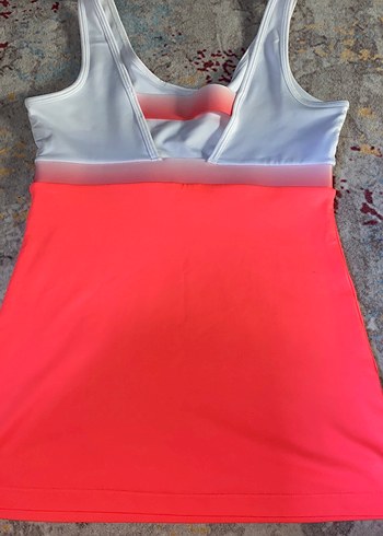 Renk Bloklu Elastik Atlet - Görsel 2