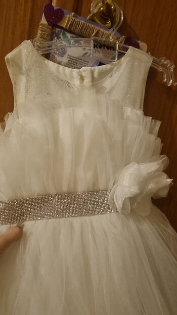 Abiye, düğün, yılsonu gösterisi için kız çocuk gelinlik - Görsel 5