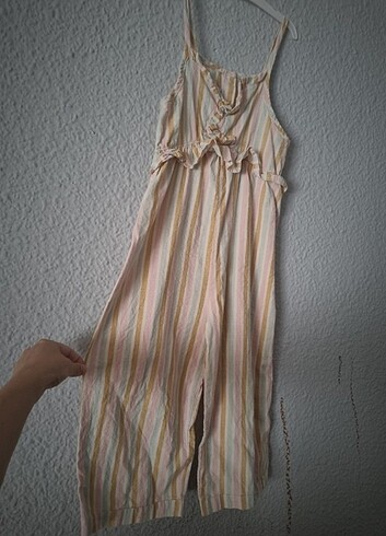 Keten salopet, tulum  - Görsel 3