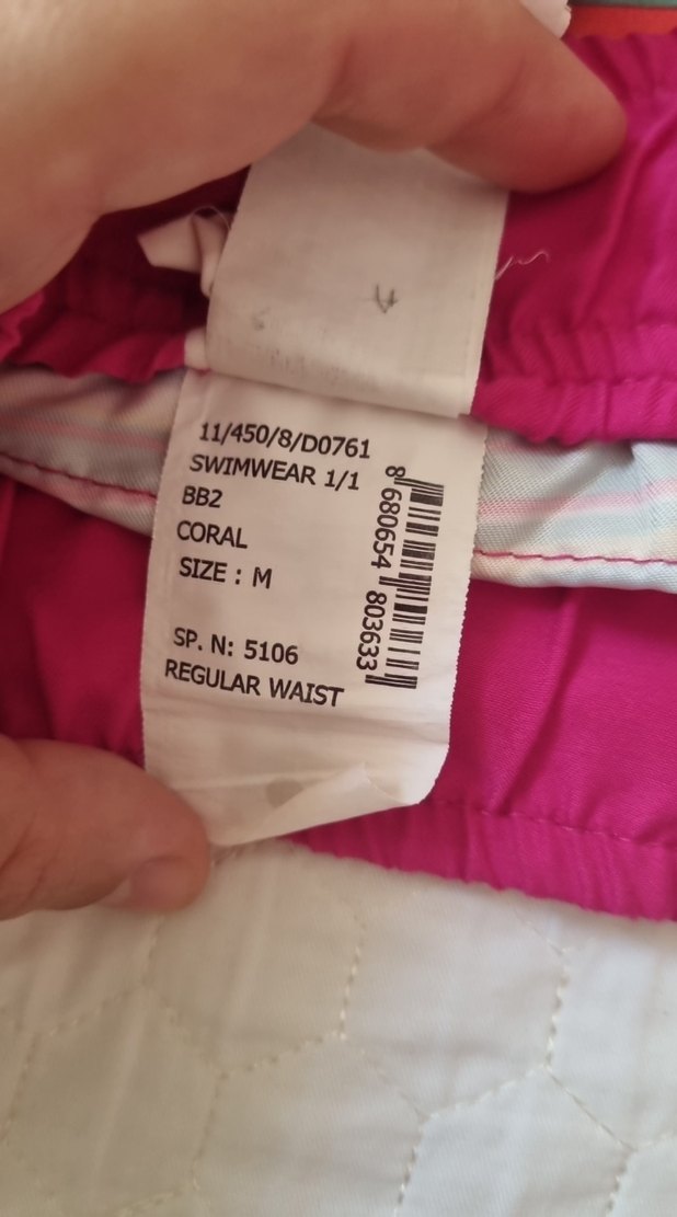 Renkli Bağcıklı Kadın Mini Şort - Görsel 4