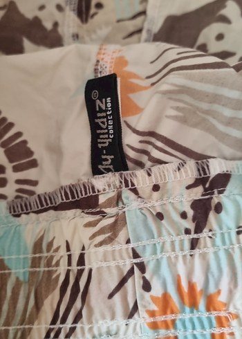 Bohem Renkli Mini Şort - Görsel 6