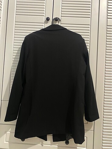 l Beden Kadın siyah blazer ceket