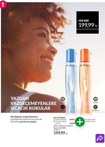 Yaz Esintisi Kadın Parfüm 50 ml tekli
