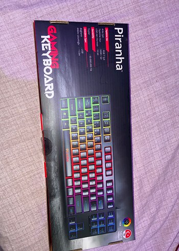 Piranha gaming klavye - Görsel 2