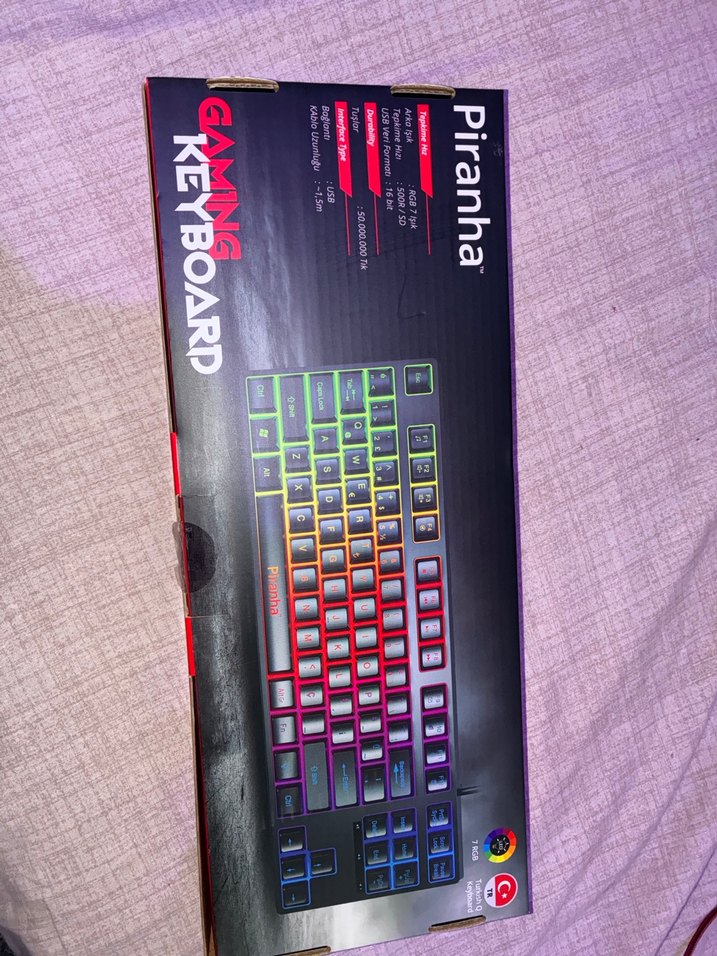 Piranha gaming klavye - Görsel 2