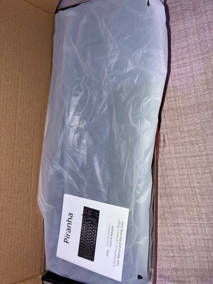 Piranha gaming klavye - Görsel 3