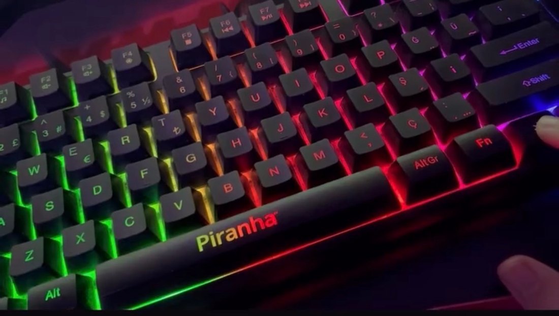 Piranha gaming klavye - Görsel 5