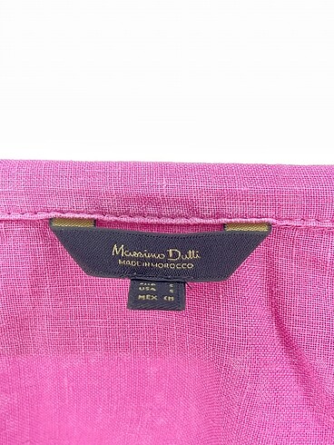 s Beden pembe Renk Massimo Dutti Gömlek %70 İndirimli.