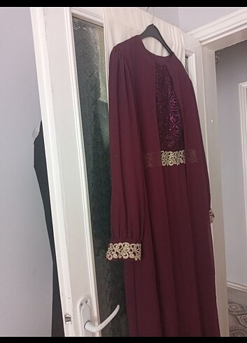 Tesettur abiye elbise - Görsel 2