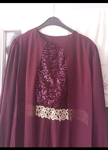 Tesettur abiye elbise - Görsel 4